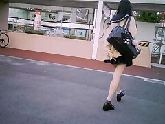 seifukuJK45 Asian Beauty Gets Loud and Wild in Her Hot Sex Scene