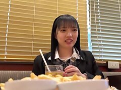 345SIMM-841 Uniformed Schoolgirl Rin Doll's Passionate Phallus Worship Ritual