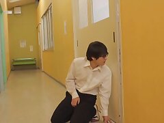 DVAJ-686 Short-Haired Japanese Cutie Craves Big Dick, Giving Deep Oral Satisfaction