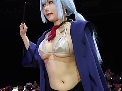 Taiwan_Adult_Comic_Exhibition_Cosplay_Part_3_2 Slim Beauty's Unstoppable Passion A Hot, Intense Love Encounter
