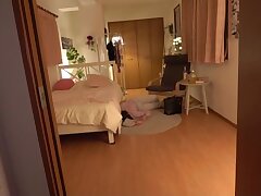 ID-007 Sexy Doll in Scarlet Stockings Rocks Her Core On Thick Shaft Vigorously