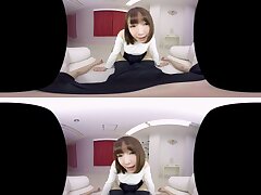 QVG006 Raven Haired Vixen Deepthroats Rock Hard Cock Seductively Tonight