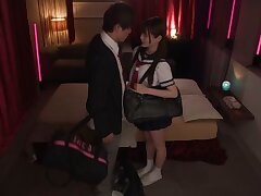 SONE-447-4K Hot Brunette Gets Wet With Dual Vibrators Thrusting Deep