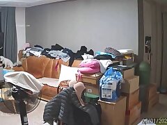 Daily_Life_of_Jeju_Air_Stewardess_1 Cute Japanese Office Worker Kneels Down to Blow Her Boss's Hard Cock