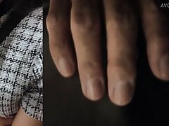 OTF251007X Passionate Flight Crew Member Satisfies Passenger in Airplane