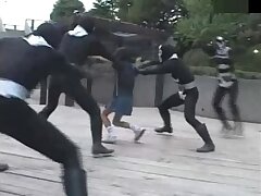 ZCGR01 Hot Asian Seductress in Stockings Teases His Eager Manhood Until Ready