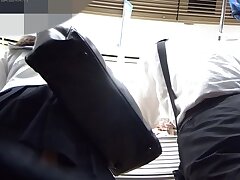 GSL01 Sizzling Threesome Hot Babe Satisfies Two Big Cocks in Steamy Action