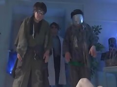 GOMK30_02 Sara Seori Satisfies Two Guys Using Her Sexy Feet Skills