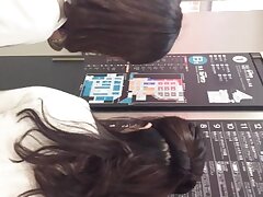 N_angel261 Ren Kikukawa's Steamy Asian Maid Uniform Fantasy Night