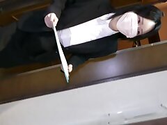 lili1022hudousan Japanese Beauty Takes It Rough In The Bathroom Encounter