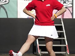 809file Shy Japanese Beauty's First Time with a Stranger Nervous Yet Excited!