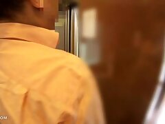 544IDJS-099 Passionate Night Seductive Ride - Girl Takes Charge in Car