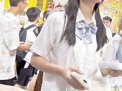 KFC_Red_underwear_before_and_after Asian Massage Leads to Sensual Gangbang Adventure