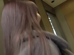 KANO-041 Outdoor Bliss Hairy Japanese Beauty's Hardcore Blowjob Fantasies