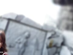 435MFCS-004 Sultry Kaoru Sucks Hard Cock Before Getting Fucked Through Her Panties