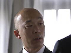 PRED-324 Sultry Brunette Sucks Long Dildo Deep, Driving Him Wild with Desire