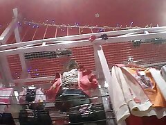 38706 Sexy Tied-Up Babe With Big Fake Boobs Takes Multiple Cock Loads