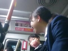 chikan-seifuku-k04 Sexy Japanese Girl Shows Off Her Body in Bikinis Outside