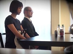 SNIS-658 Curious Office Woman Watches Covert Erotic Rendezvous Unfold