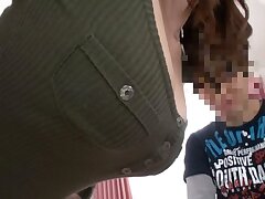 GVG-656 Busty Amateur Asian Teen Nailed Hard Amidst Grocery Store Shelves