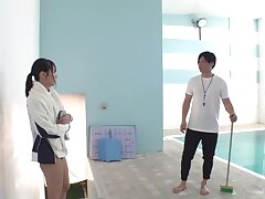 MIDV-149 Sweet Innocent Girl Turns Wild Giving Intense Blowjob Then Rough Sex