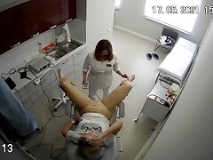 New_super_gynecological_cabinet_60 Bondaged Beauty Thrills As Expert Fingers Tease Her Wet Pussy Depths