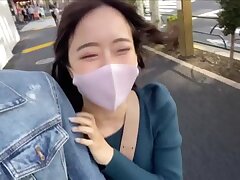 420HHL-008 Seductive Japanese Beauty Thrives On Naughty Stud's Thick Cock Delight